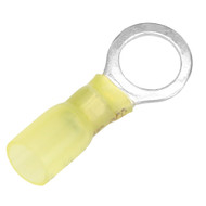 Pacer 12-10 AWG Heat Shrink Ring Terminal 3/8" Stud Size 25 Pack TE10-38R-25 Boat