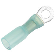 Pacer 16-14 AWG Heat Shrink Ring Terminal #8 Stud Size 100 Pack TE14-8R-100 Boat