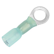 Pacer 16-14 AWG Heat Shrink Ring Terminal 1/4" Stud Size 25 Pack TE14-14R-25 Boat