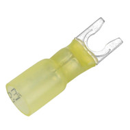 Pacer 12-10 AWG Heat Shrink Spade Terminal #10 Stud Size 25 Pack TE10-10SLF-25