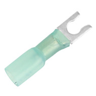 Pacer 16-14 AWG Heat Shrink Spade Terminal #10 Stud Size 25 Pack TE14-10SLF-25