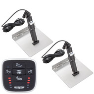 Lectrotab XKA Stainless Steel Trim Tab Kit w/MLC-1 Control 12x18 XKASML12X18 Boat