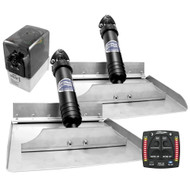 Bennett 12x12 Hydraulic Trim Tab System w/One Box Indication 1212OBI Boat Marine