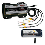 Dual Pro PS3 3 Bank Battery Charger w/2 Bank B.O.S. PS3/BOS12V2 Boat Marine