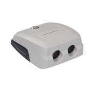 Scanstrut Horizontal Double-Entry Cable Seal Grey Multiple Cable Combo DS-HD10