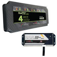 Dual Pro RS4 4 Bank Battery Charger w/3 Bank B.O.S. RS4/BOS12V3 Boat Marine