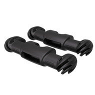 Snubber FENDER Black Pair for all Handrails chain rope bar S51202 Boat Marine