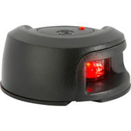Attwood LightArmor Deck Mount Navigation Light Black Port RED 2NM NV2012PBR-7