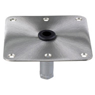 Springfield KingPin 7"x7" Stainless Steel Square Base (Threaded) 1630001