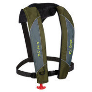 Onyx A/M-24 Automatic/Manual Inflatable PFD Life Jacket Green 132000-400-004-18