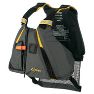 Onyx Movement Dynamic Paddle Sports Vest Yellow/Grey M/L 122200-300-040-18 Marine