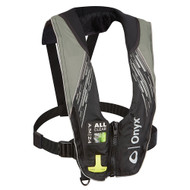 Onyx A/M-24 Serie All Clear Automatic/Manual Inflatable Life Jacket Grey Adult