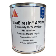 Sika SikaBiresin AP077 White Gallon BPO Hardener Required 606547 Boat Marine
