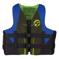 Full Throttle Adult Rapid-Dry Life Jacket S/M Blue/Black 142100-500-030-22 Marine