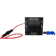 Boat Leveler Waterproof Trim Tab Switch Black/Black Buttons 12725 Boat Marine