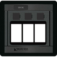 Blue Sea 1520 Remote Control Switch 360 Panel 3 Blank 1520 Boat Sailboat Marine