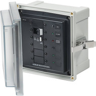 Blue Sea 3121 SMS Panel Enclosure w/ELCI (16A) & 3 Blanks 230V AC  Boat Marine
