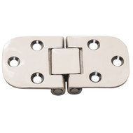 Whitecap Flush Mount 2-Pin Hinge 304 Stainless Steel 3"x1-1/2" S-3700 Boat Marine
