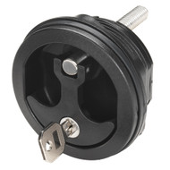 Whitecap Compression Handle Nylon Black/Black Locking 3726BC Boat Sailboat Marine