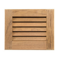 Whitecap Teak Louvered Insert 7-1/2"x9-1/8"x3/4" 60712 Boat Sailboat Marine
