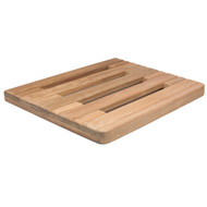 Whitecap Teak Swim Platform 18"back  17"W(front)x15"Dx1-5/16" Thick 60918 Boat