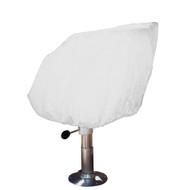 Taylor Made Helm/Bucket/Fixed Back Boat Seat Cover Vinyl White 40230 Boat Marine