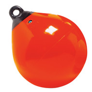 Taylor Made 12" Tuff End Inflatable Vinyl Buoy Orange 61143 Boat Sailboat Marine