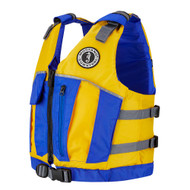 Mustang Youth Reflex Foam Vest Yellow/Royal Blue MV7030-220-0-216 Boat Marine