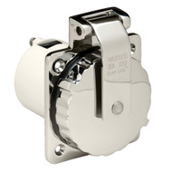 Marinco 303SSEL-B 30A Power Inlet Stainless Steel 125V 303SSEL-B Boat Marine