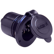 Marinco Marine On-Board Hard Wired Charger Inlet 15Amp Black 150BBI Boat Marine