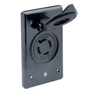 Marinco 2018BR-MB 12/24V Receptacle w/Flip Lid 2018BR-MB Boat Sailboat Marine
