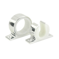 Lee's Single Rod Rack Set Bright Silver Finish MC70SL Boat Sailboat Marine