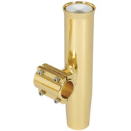 Lee's Clamp-On Rod Holder Gold Alumin Horizontal Mount 1.050" OD Pipe RA5201GL