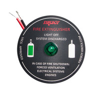 Fireboy-Xintex System Ready Panel Warning Light 90107 Boat Sailboat Marine