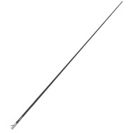 Shakespeare 5104 4' Classic VHF Antenna w/15' RG-58 Cable Black  Boat Marine