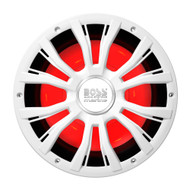 Boss Audio 10" MRG10W Subwoofer w/RGB Lighting White 800W MRGB10W Boat Marine