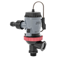 Johnson Pump Aqua O2 Twin Port 500 GPH Aerator Pump Flex Mount 12V 10-13649-01