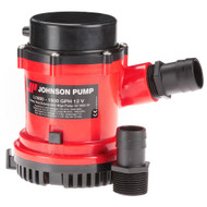 Johnson Pump 1600 GPH Bilge Pump 1-1/8" Hose 12V 16004-00 Boat Sailboat Marine