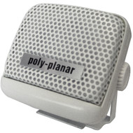 Poly-Planar MB-21 8 Watt VHF Extension Speaker White MB21W Boat Sailboat Marine