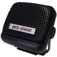 Poly-Planar MB-21 8 Watt VHF Extension Speaker Black MB21B Boat Sailboat Marine