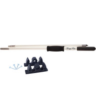 Panther 10' King Pin Anchor Pole 2-Piece White KPP100W Boat Sailboat Marine