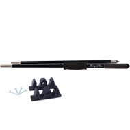 Panther 8' King Pin Anchor Pole 2-Piece Black KPP802B Boat Sailboat Marine