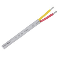 Pacer 16/2 AWG Round Safety Duplex Cable Red/Yellow 100' WR16/2RYW-100 Boat