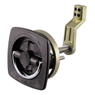 DO NOT LIST.  CHEAPER MD AND LISTED........................   Perko Flush Latch Non-Locking 2.5"x2.5" Offset Cam Bar Flex Strike 0932DP1BLK