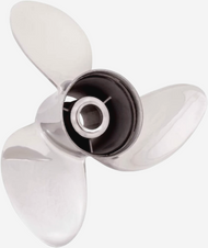 Solas UNVERSAL Propeller SS 14-1/4x17 RHand 150-175-200-225-250-300 Outboard I/O