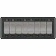 Blue Sea Contura Switch Water Resistant Fuse Panel 8 Position Horizontal 8261