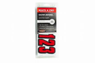 Hardline Series 320 Registration BOAT KID Red Outline Black REBLK320 MD