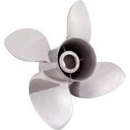 Solas L4 Propeller 15-1/4x18 SS LH UNIVERSAL Hub Exc 135-150-175-220-225-250-300