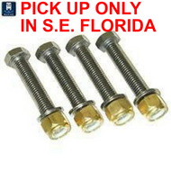 PICKUP ONLY.. Bolt KIT Outboad to Jack Plate T-H Marine BK1DP Nut-Washer 3" S.S.