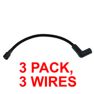 3PACK Mercury 30-35-45-50-55-60-75-90-100 Spark Plug Wire 821945A61 for CDM Coil